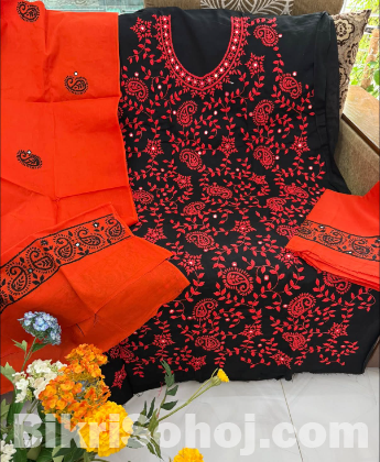 হাতের কাজের টু পিস